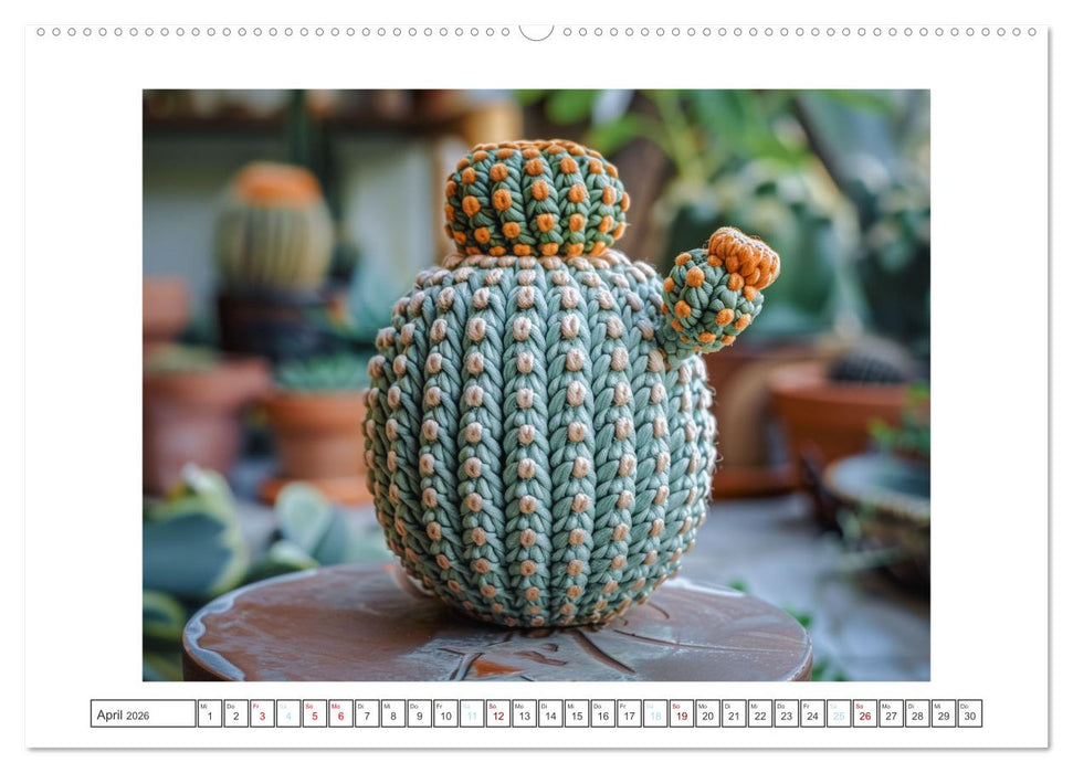 Lustige Strick-Ideen (CALVENDO Premium Wandkalender 2026)
