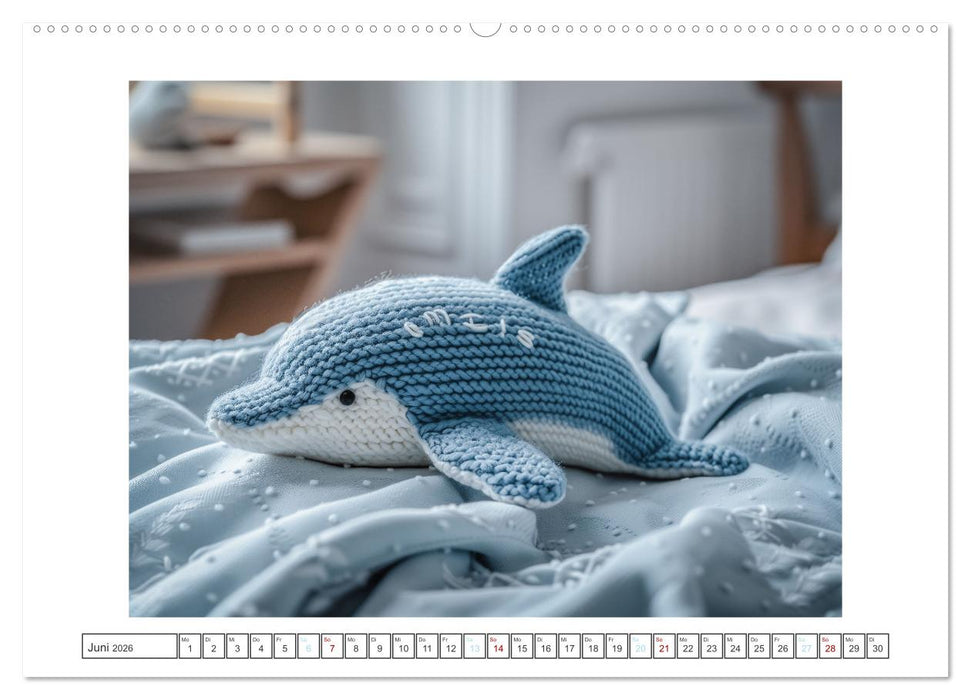 Lustige Strick-Ideen (CALVENDO Premium Wandkalender 2026)