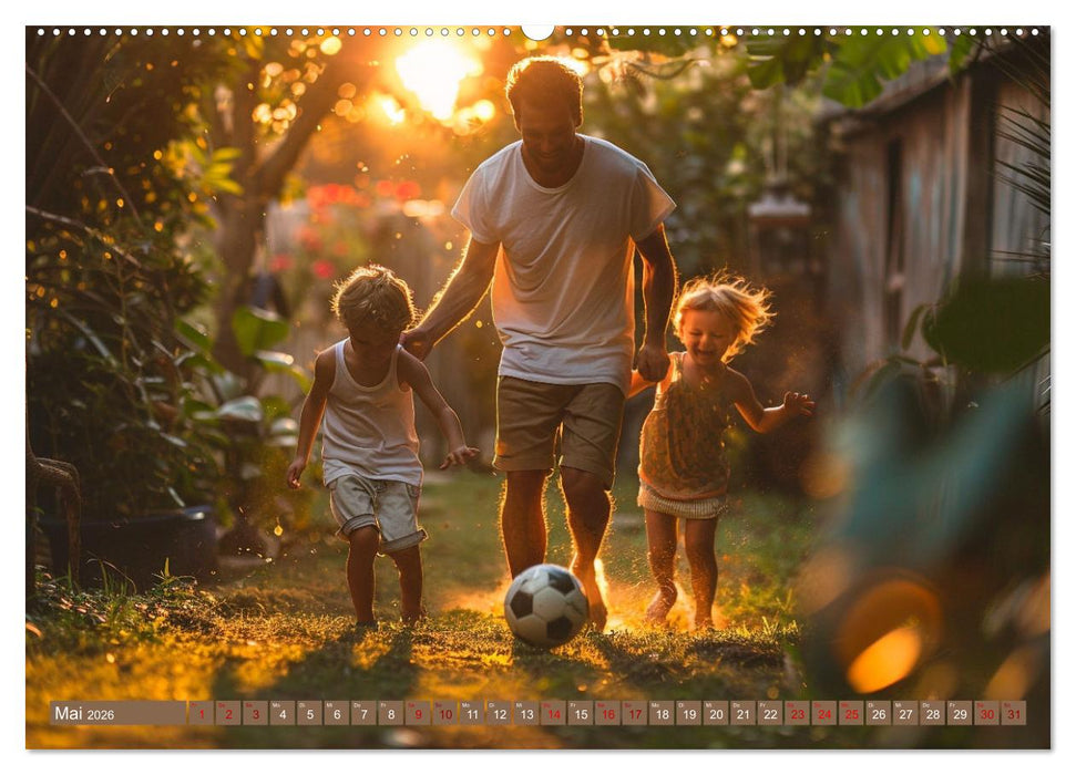 Fußball im Blut (CALVENDO Wandkalender 2026)