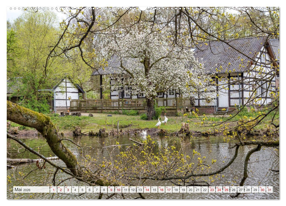 Romantisches Wegberg (CALVENDO Premium Wandkalender 2026)