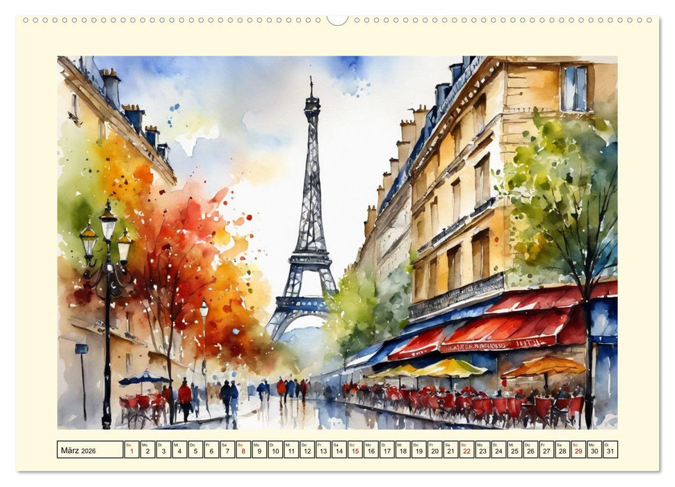 Europas Metropolen (CALVENDO Wandkalender 2026)