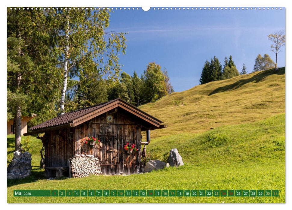 Schöne Alpenländer (CALVENDO Premium Wandkalender 2026)