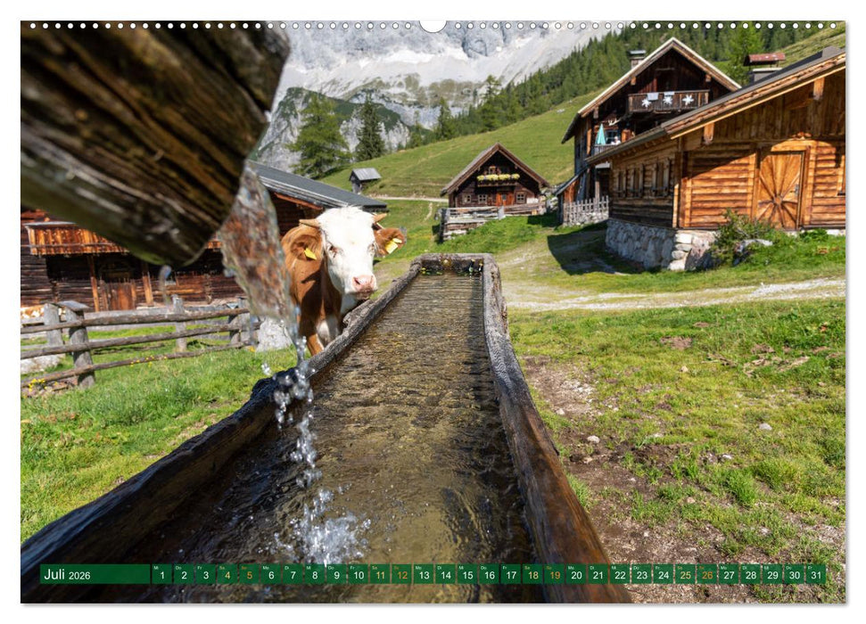 Schöne Alpenländer (CALVENDO Premium Wandkalender 2026)