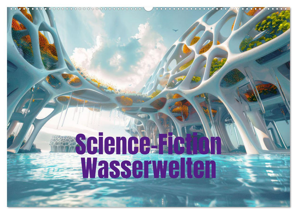 Science-Fiction Wasserwelten (CALVENDO Wandkalender 2026)
