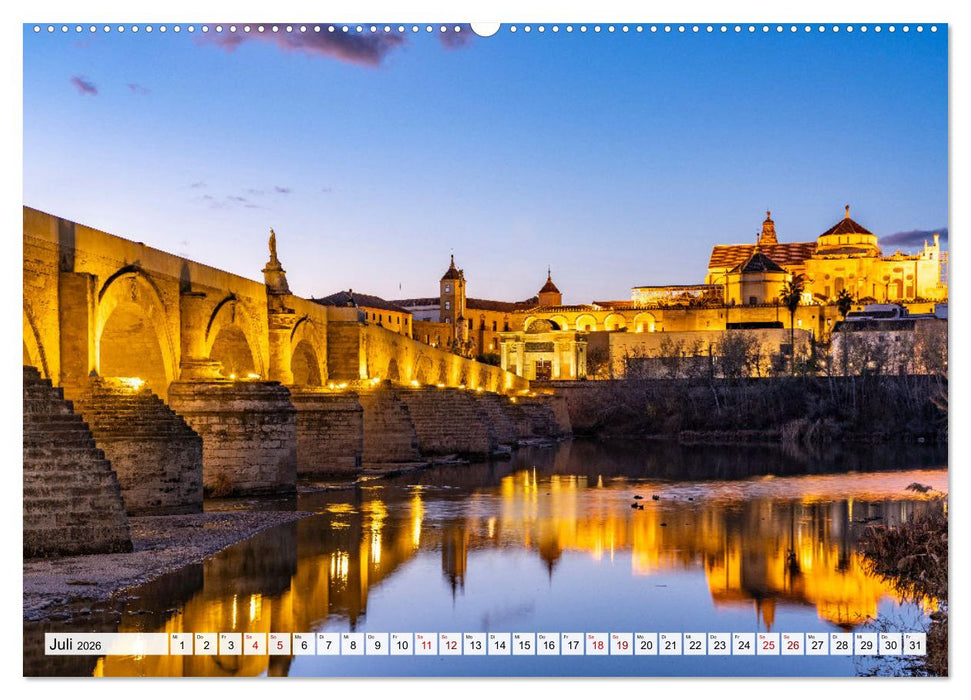 Andalusien - Cordoba (CALVENDO Premium Wandkalender 2026)