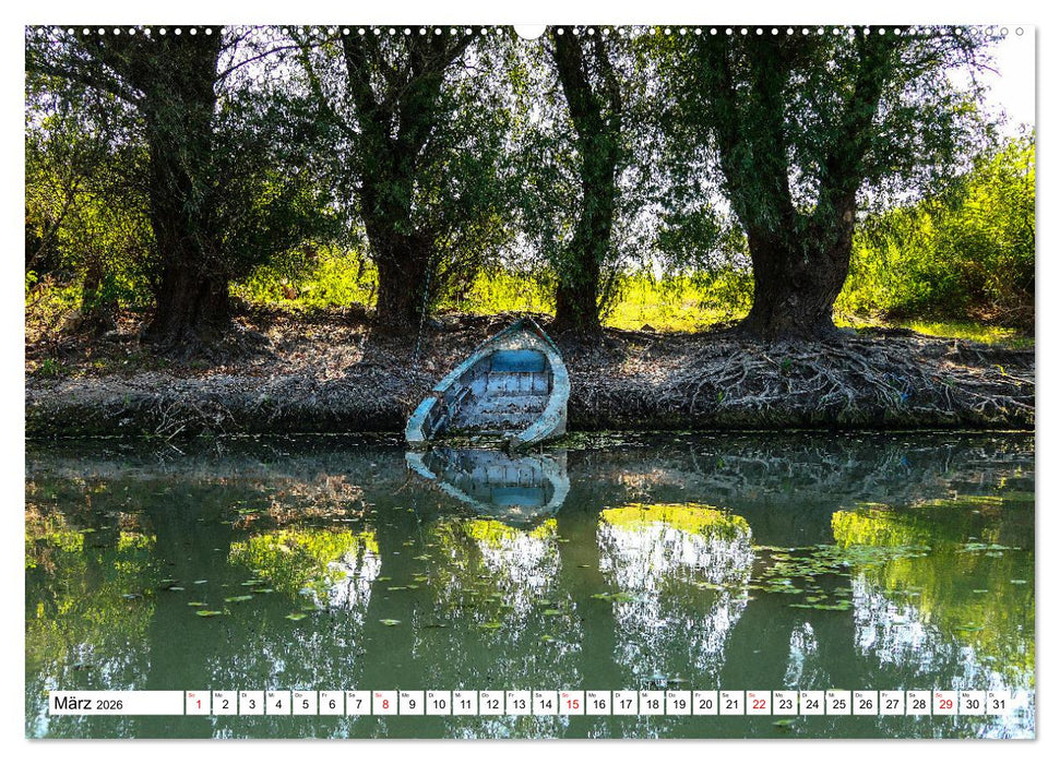 Rund um das Donaudelta (CALVENDO Wandkalender 2026)