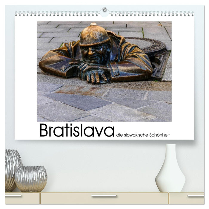 Bratislava die slowakische Schönheit (CALVENDO Premium Wandkalender 2026)