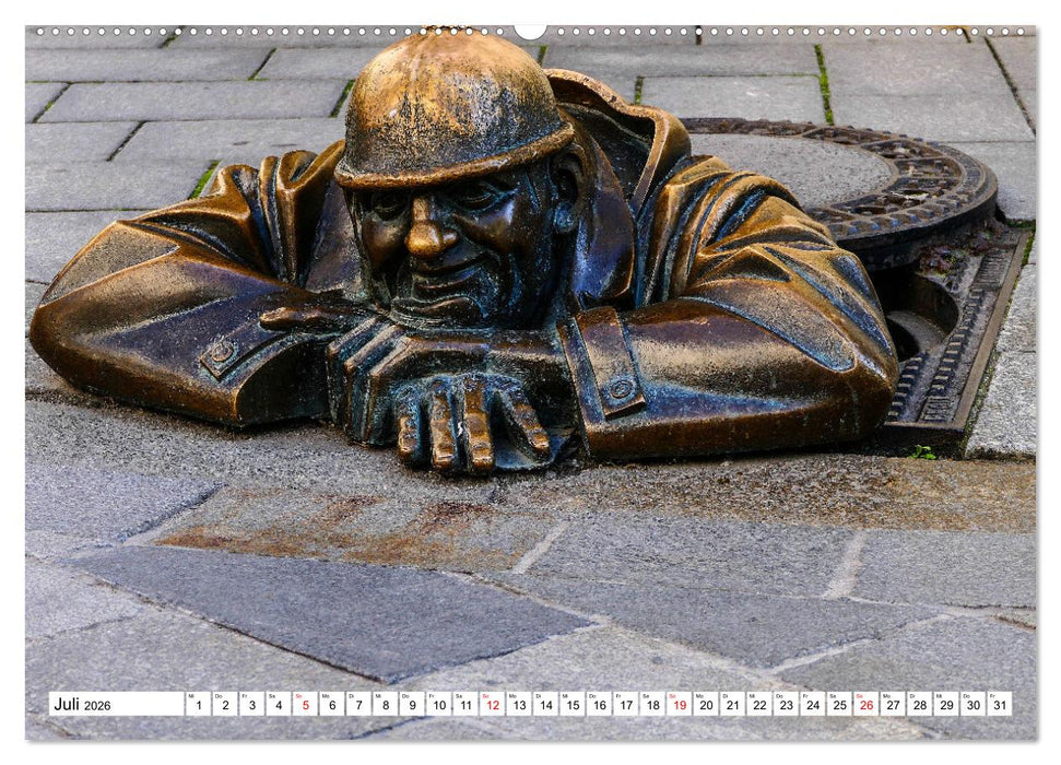 Bratislava die slowakische Schönheit (CALVENDO Premium Wandkalender 2026)