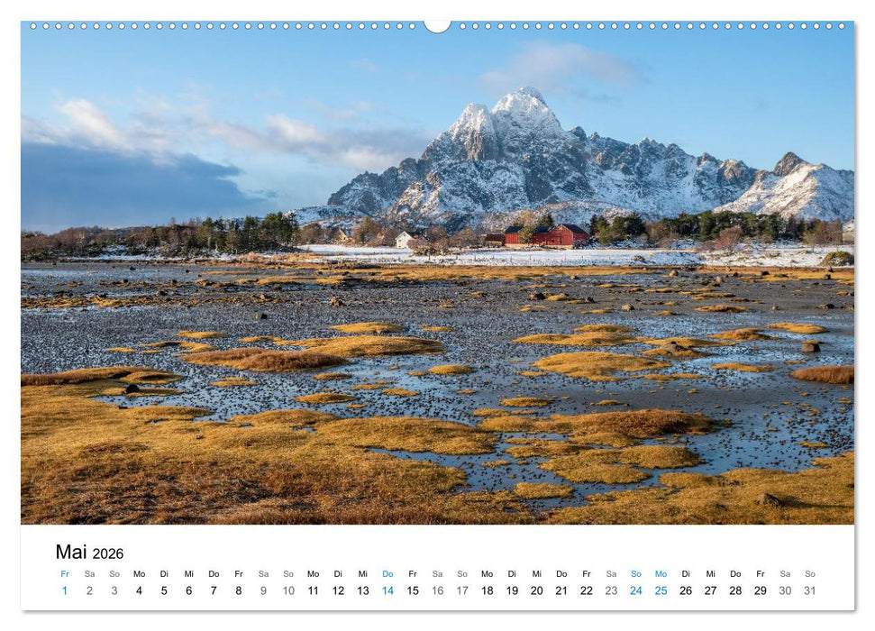 NORWEGEN - EINE ATEMBERAUBENDE SCHÖNHEIT (CALVENDO Premium Wandkalender 2026)