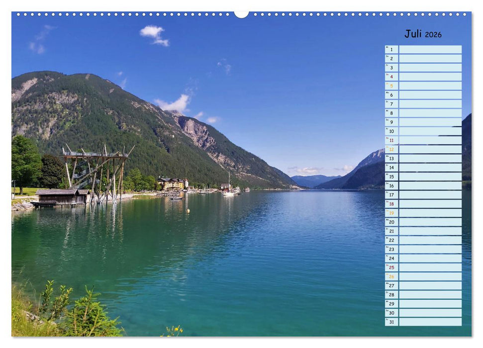 Auszeit am Achensee Tirol (CALVENDO Premium Wandkalender 2026)