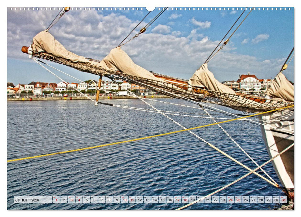 Halbinsel Priwall bei Travemünde – Impressionen von der Ostseeküste (CALVENDO Premium Wandkalender 2026)