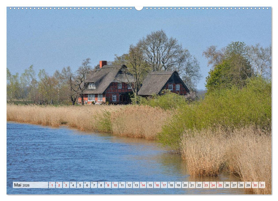 Hochwasser als Teil der Umwelt (CALVENDO Premium Wandkalender 2026)