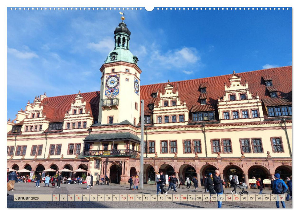Buntes Leipzig (CALVENDO Wandkalender 2026)