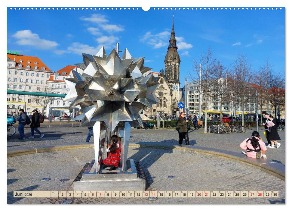 Buntes Leipzig (CALVENDO Wandkalender 2026)