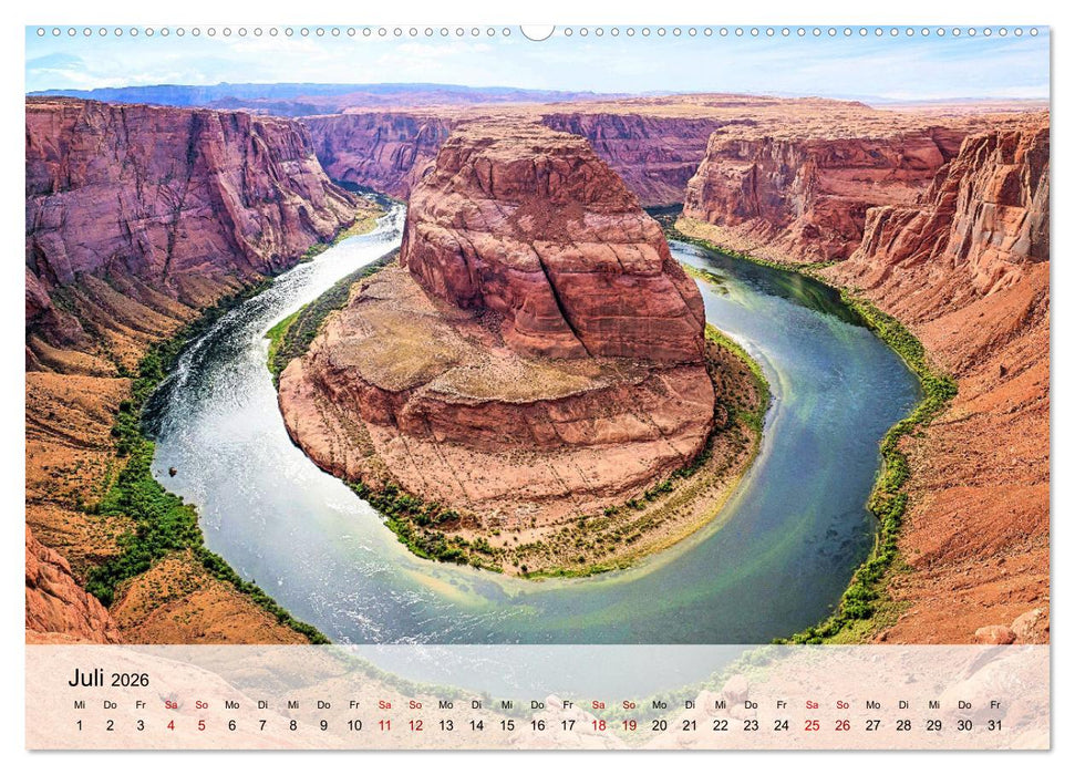 Magische Wunderwelten der Natur (CALVENDO Premium Wandkalender 2026)