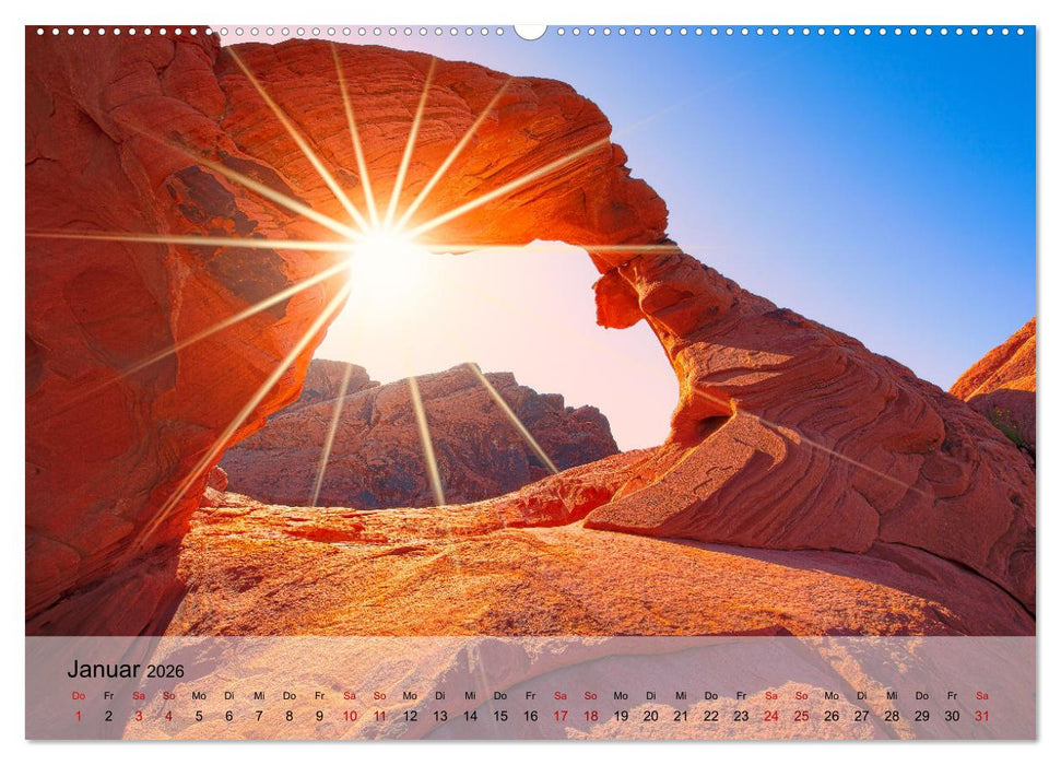 USA Der wunderbare Südwesten (CALVENDO Premium Wandkalender 2026)