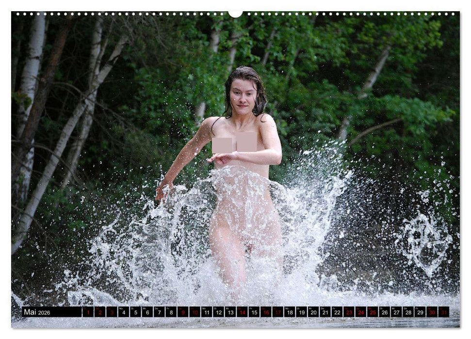 Nackte Natur (CALVENDO Premium Wandkalender 2026)
