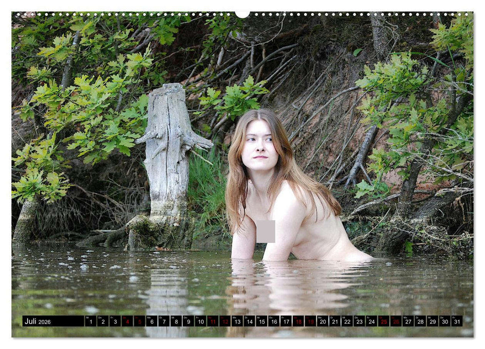 Nackte Natur (CALVENDO Premium Wandkalender 2026)