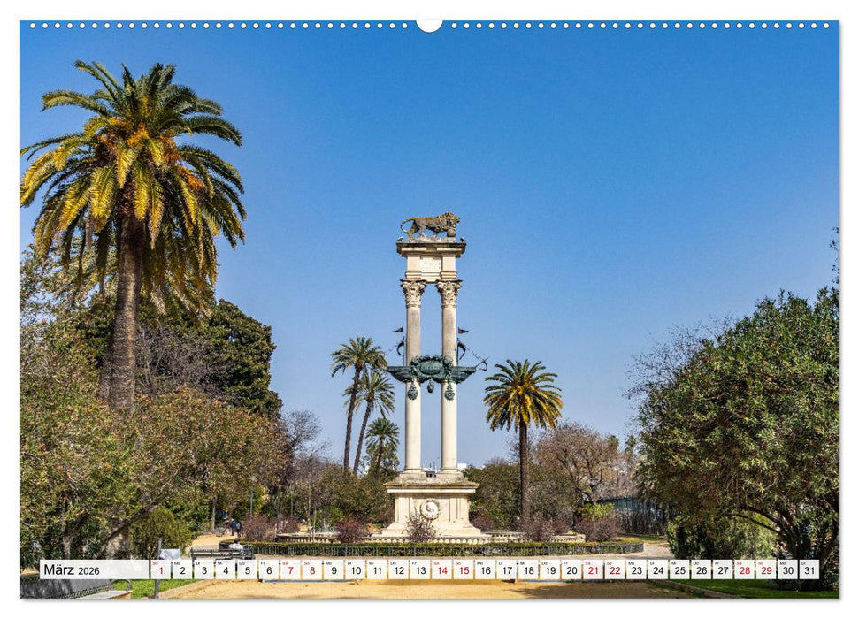 Andalusien - Sevilla (CALVENDO Premium Wandkalender 2026)