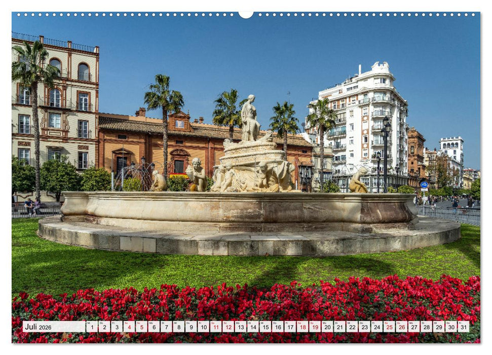 Andalusien - Sevilla (CALVENDO Premium Wandkalender 2026)