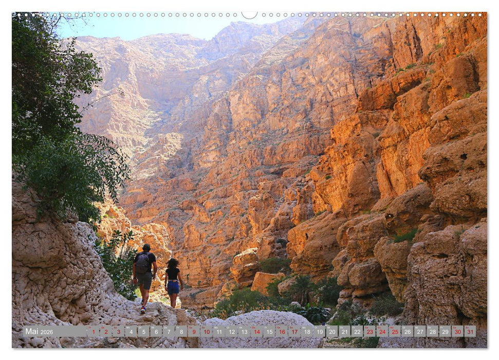Unterwegs im Weihrauchland Oman (CALVENDO Premium Wandkalender 2026)