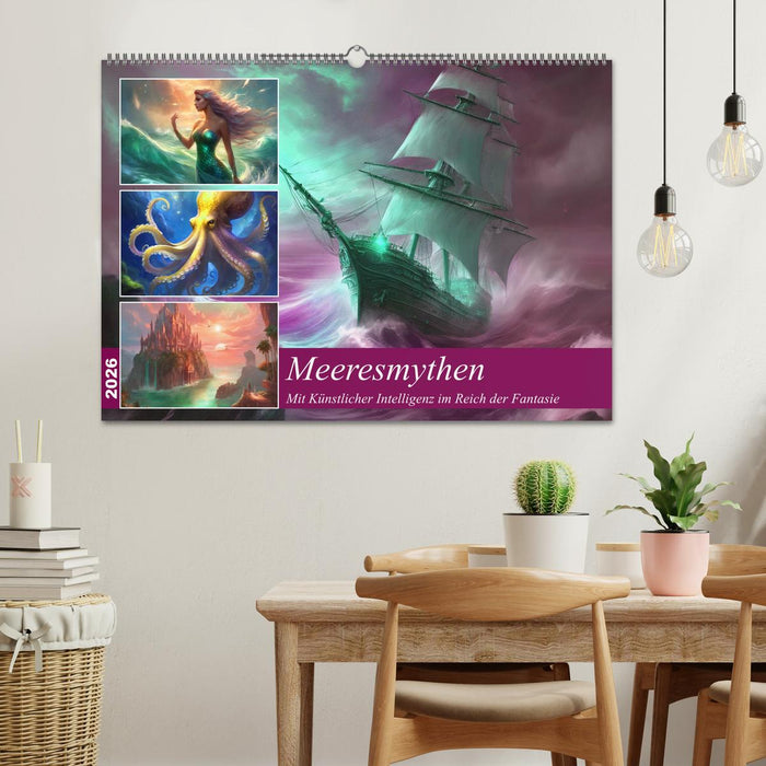 Meeresmythen (CALVENDO Wandkalender 2026)