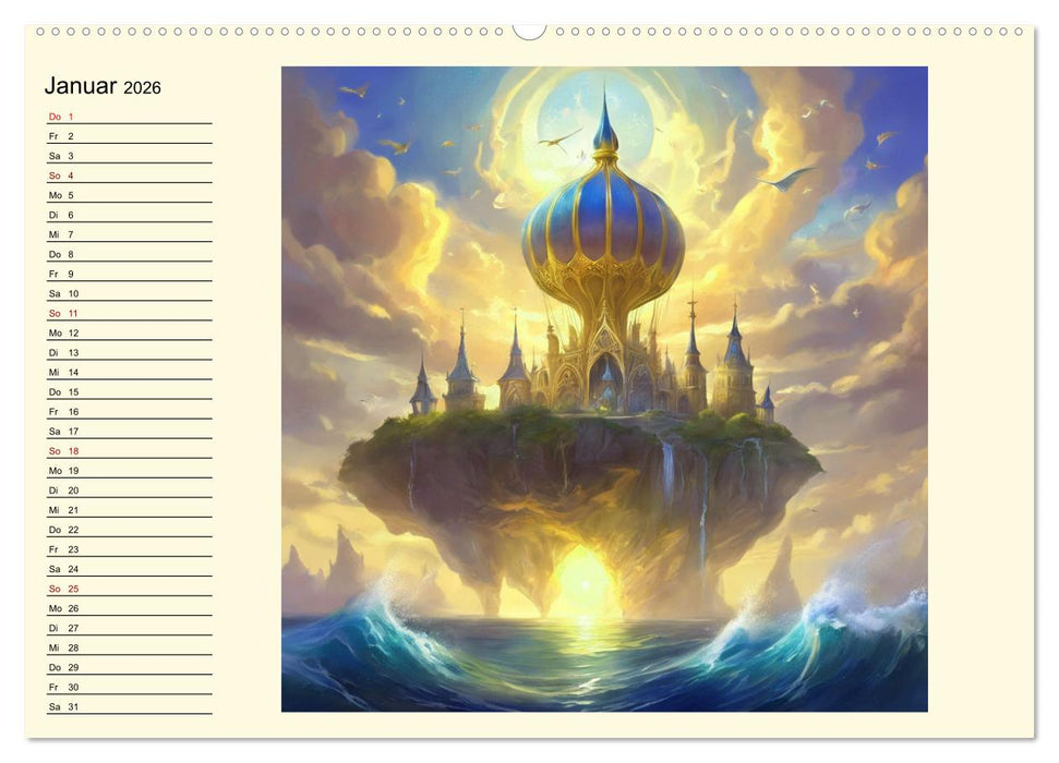 Meeresmythen (CALVENDO Wandkalender 2026)