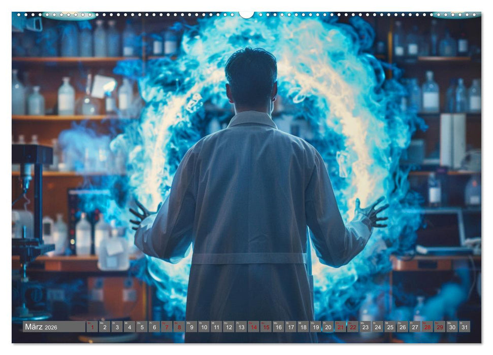 Montag im Labor (CALVENDO Premium Wandkalender 2026)