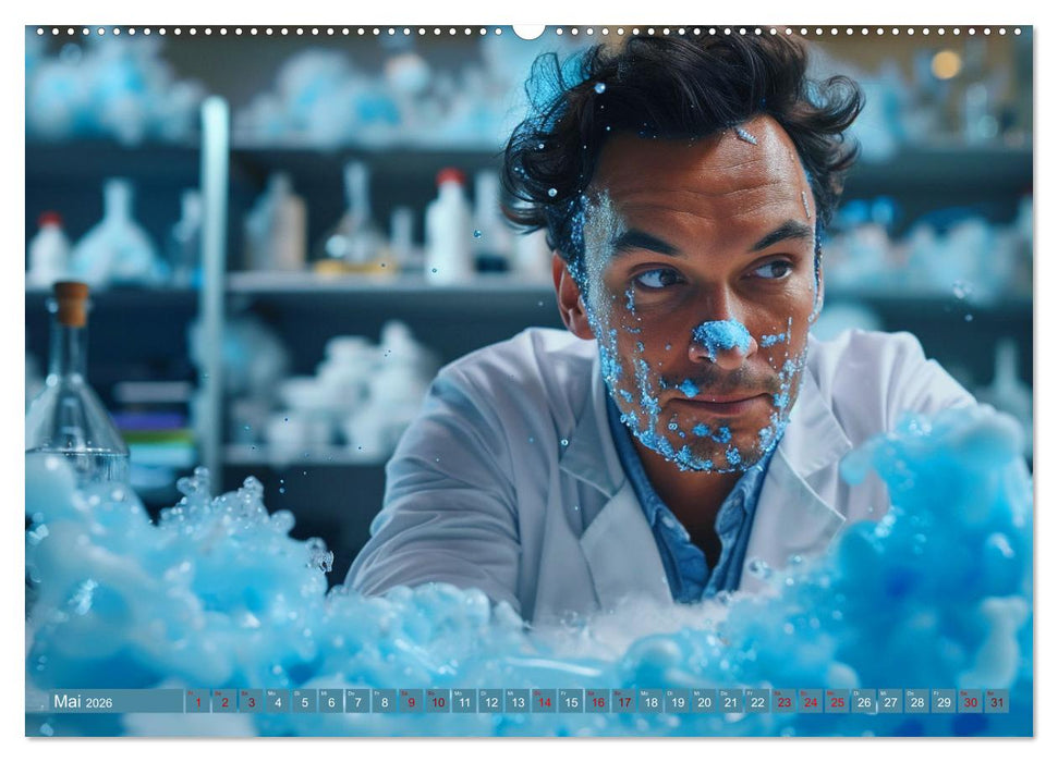 Montag im Labor (CALVENDO Premium Wandkalender 2026)