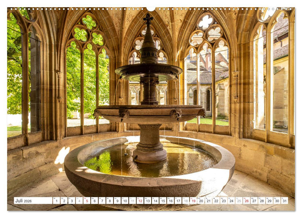 Faszination Kloster (CALVENDO Premium Wandkalender 2026)