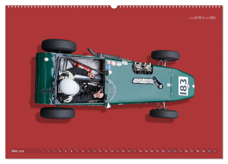 Legenden des Rennsports - Formel Junior 1955-1965 (CALVENDO Premium Wandkalender 2026)