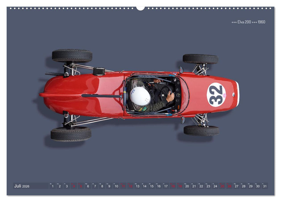 Legenden des Rennsports - Formel Junior 1955-1965 (CALVENDO Premium Wandkalender 2026)