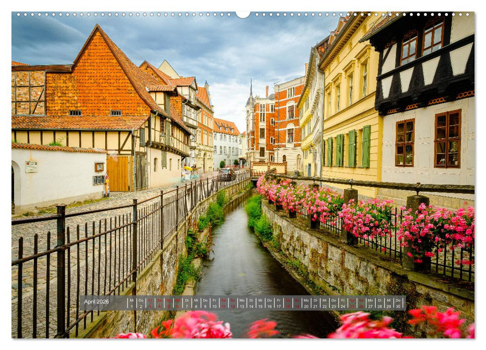Ein Blick auf Quedlinburg (CALVENDO Premium Wandkalender 2026)