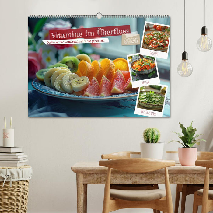 Vitamine im Überfluss (CALVENDO Wandkalender 2026)