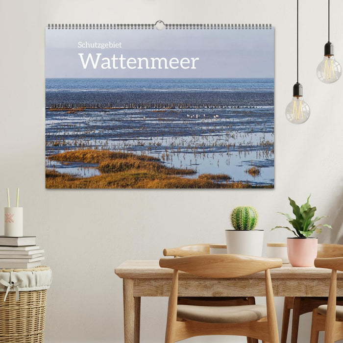 Schutzgebiet Wattenmeer (CALVENDO Wandkalender 2026)