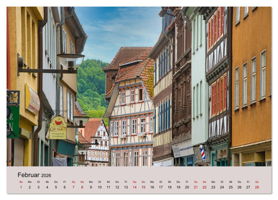 Naturerlebnis Thüringen (CALVENDO Premium Wandkalender 2026)