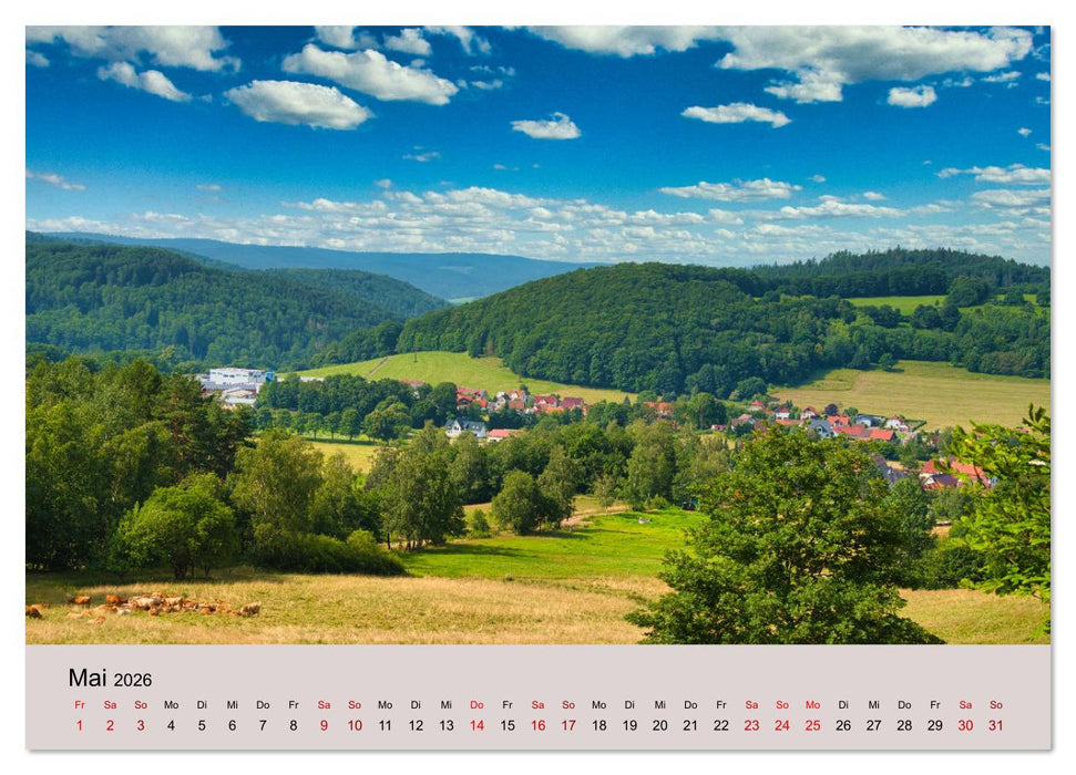 Naturerlebnis Thüringen (CALVENDO Premium Wandkalender 2026)