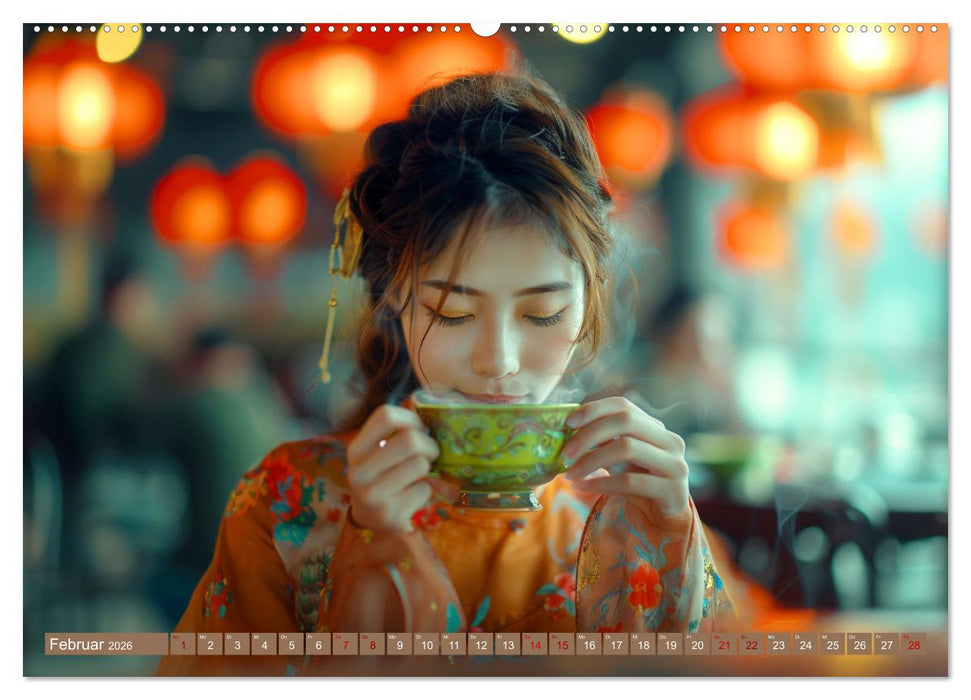 Teezeit Träume (CALVENDO Wandkalender 2026)