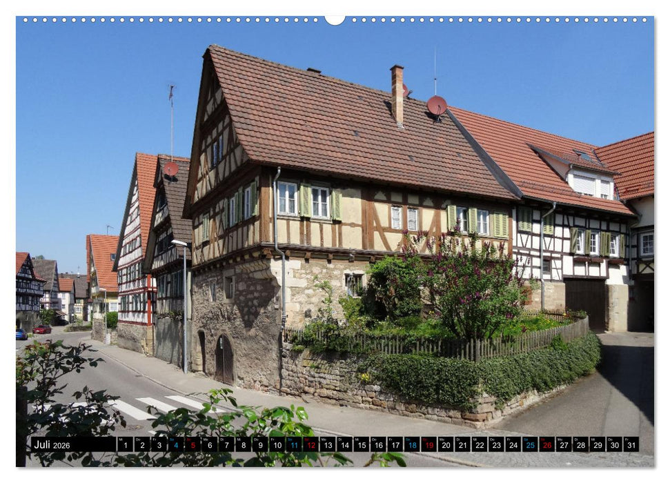Weinstadt Strümpfelbach (CALVENDO Premium Wandkalender 2026)