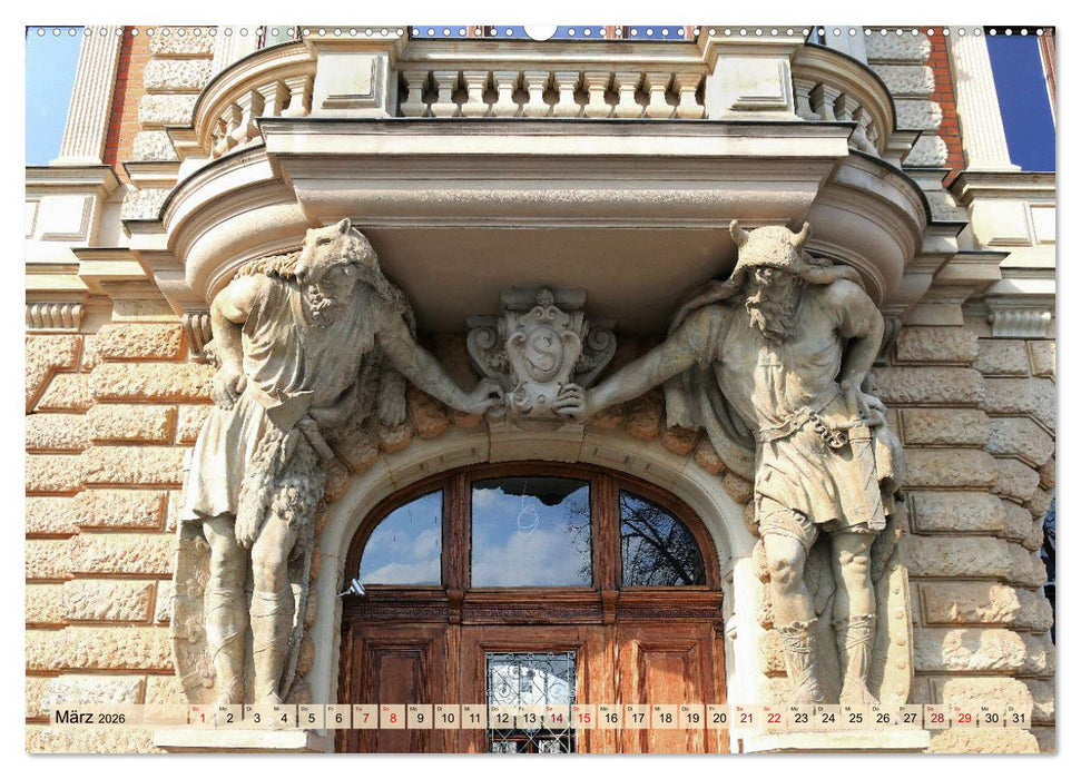 Buntes Leipzig (CALVENDO Premium Wandkalender 2026)