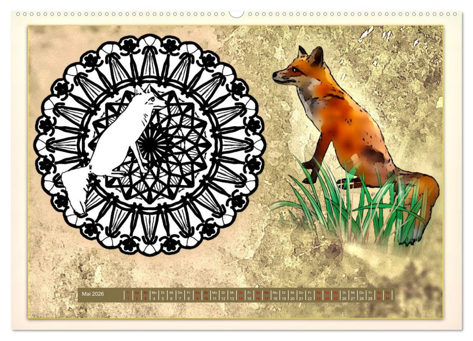 Mandalas 2026 - Beruhigende Momente (CALVENDO Wandkalender 2026)