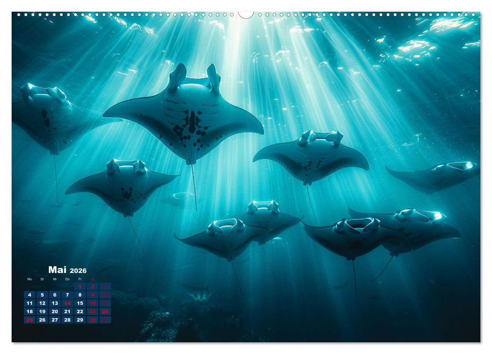 Meeresgrößen (CALVENDO Wandkalender 2026)