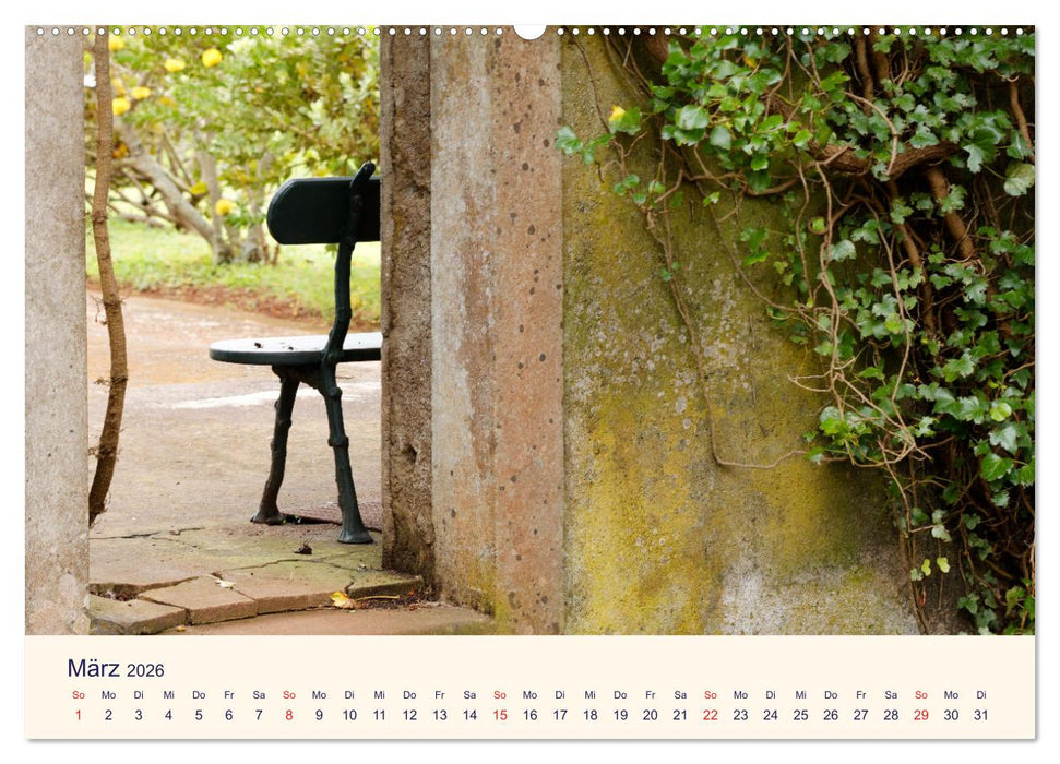 Bänke. In der Ruhe liegt die Kraft. (CALVENDO Premium Wandkalender 2026)