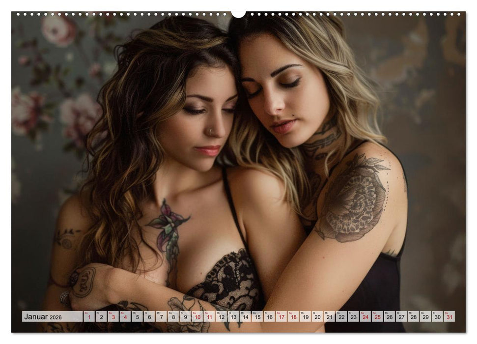 Farben der Liebe: Bunte Vielfalt des Herzens (CALVENDO Wandkalender 2026)