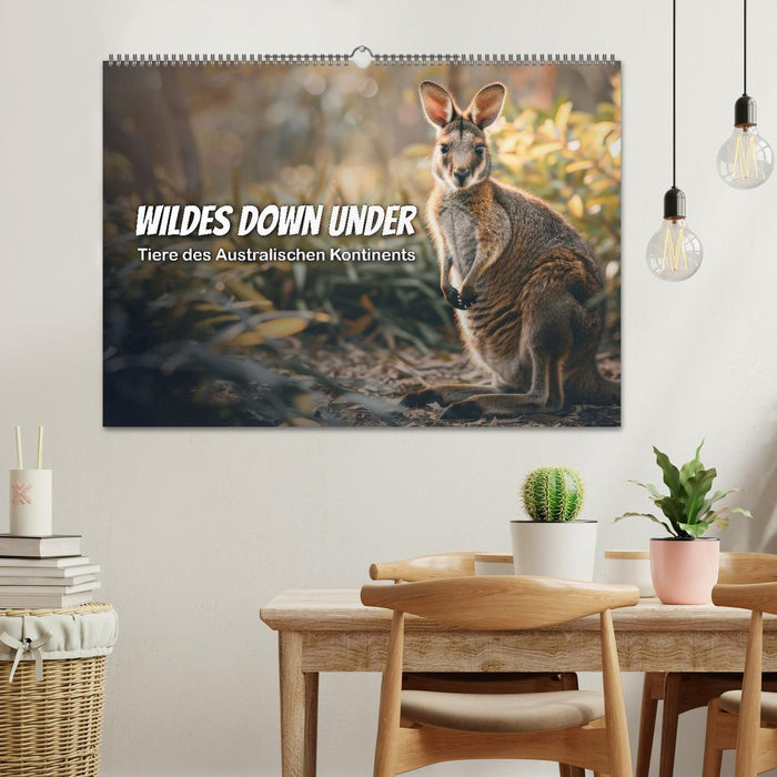 Wildes Down Under: Tiere des Australischen Kontinents (CALVENDO Wandkalender 2026)