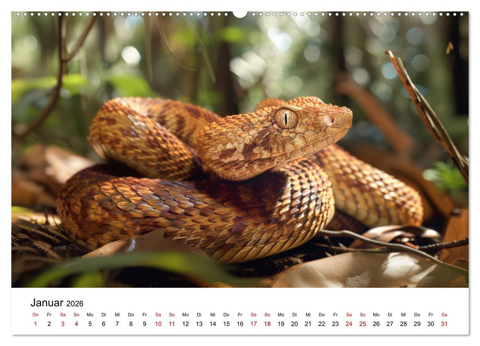 Wildes Down Under: Tiere des Australischen Kontinents (CALVENDO Wandkalender 2026)