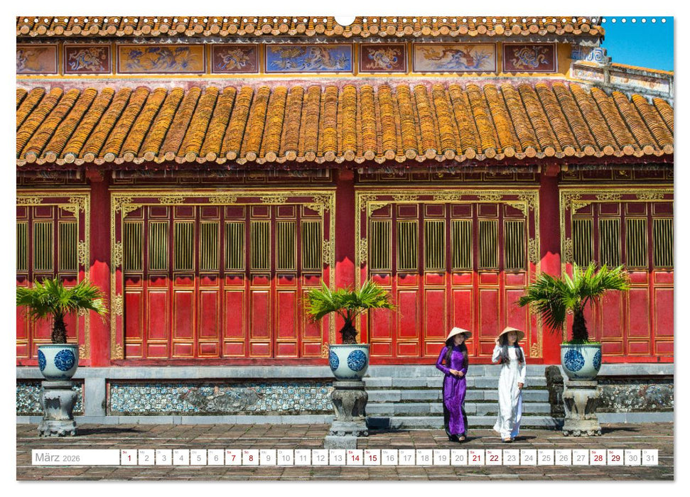 Asien - Kontinent der Farben (CALVENDO Premium Wandkalender 2026)