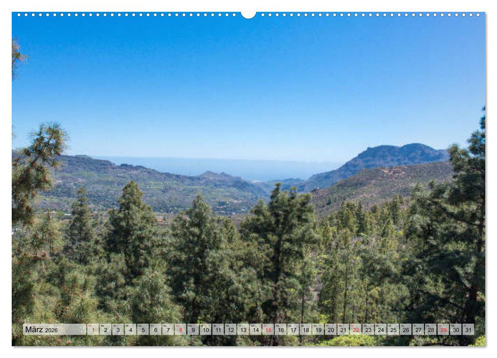 Gran Canaria - Die vielseitige Kanareninsel (CALVENDO Premium Wandkalender 2026)