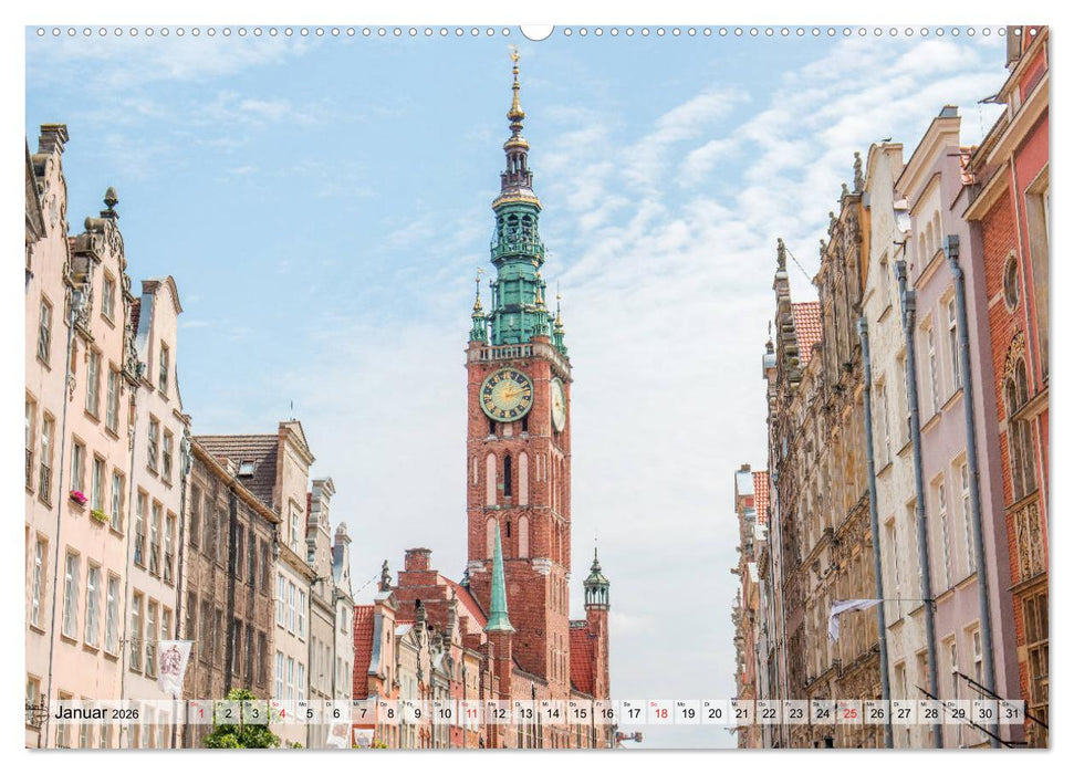 Danzig - Polnische Hansestadt (CALVENDO Premium Wandkalender 2026)