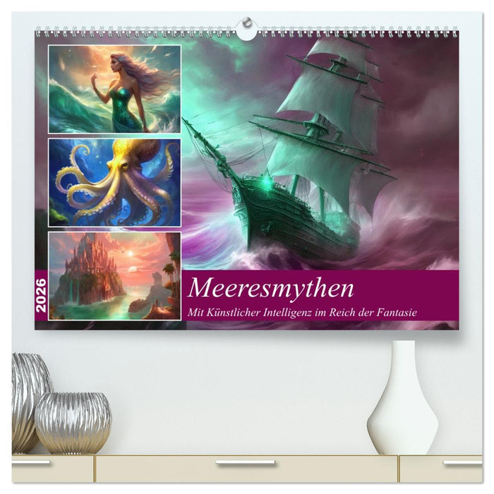 Meeresmythen (CALVENDO Premium Wandkalender 2026)